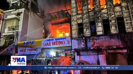 Khống chế đám cháy lớn tại Năm Căn, Cà Mau