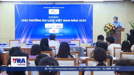 Trao Giải thưởng Du lịch Việt Nam năm 2025 vào ngày 27-9