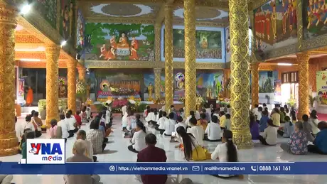 Đồng bào Khmer hướng về cội nguồn, nhớ ơn tổ tiên