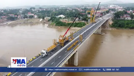 Cầu Phong Châu mới sẽ khánh thành vào ngày 28/9