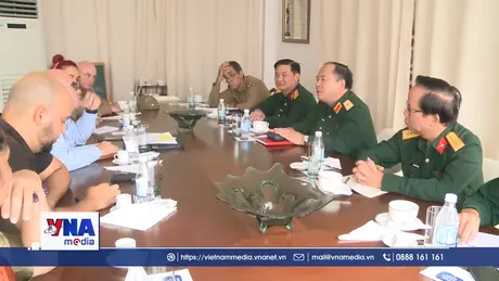 Các nhà báo Việt Nam và Cuba trao đổi kinh nghiệm nghiệp vụ