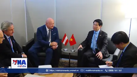 Chủ tịch nước Lương Cường tiếp Thủ tướng Áo