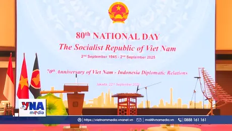 Trang trọng Lễ kỷ niệm 80 năm Quốc khánh Việt Nam tại Indonesia