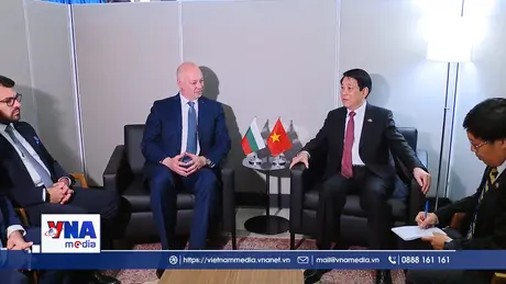 Chủ tịch nước gặp gỡ, tiếp xúc với lãnh đạo Bulgaria và Bồ Đào Nha