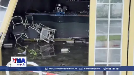 Bão Ragasa gây thiệt hại tại Trung Quốc