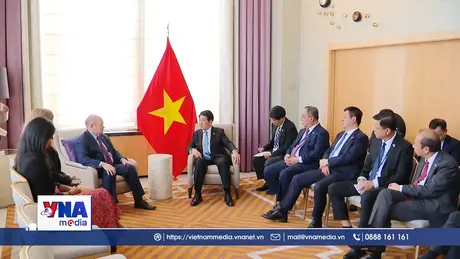 Chủ tịch nước Lương Cường tiếp các nghị sỹ Hoa Kỳ