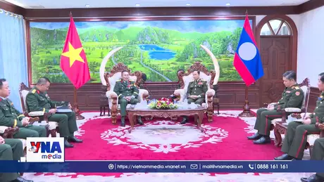 Tăng cường hợp tác quốc phòng giữa hai nước Việt Nam - Lào