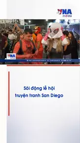 Sôi động lễ hội truyện tranh San Diego