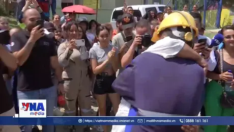 Colombia giải cứu thành công 23 thợ mỏ sau 48 giờ mắc kẹt