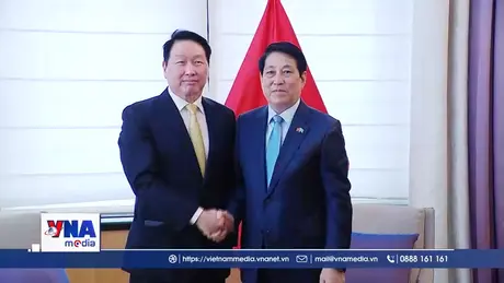 Chủ tịch nước Lương Cường tiếp Chủ tịch Tập đoàn SK Group