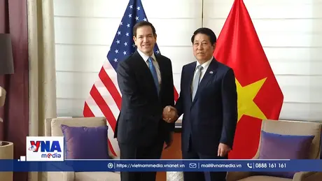 Chủ tịch nước Lương Cường tiếp Ngoại trưởng Hoa Kỳ