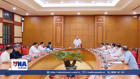 Tổng Bí thư Tô Lâm làm việc với các Tiểu ban Đại hội XIV