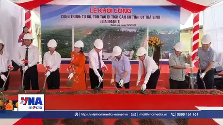 Khởi công Công trình Tu bổ, tôn tạo di tích Căn cứ Tỉnh ủy Trà Vinh