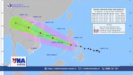 Thông tin cập nhật cơn bão BUALOI