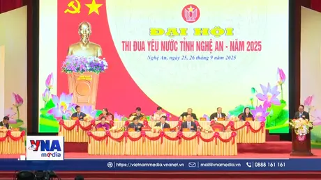Đại hội Thi đua yêu nước tỉnh Nghệ An năm 2025