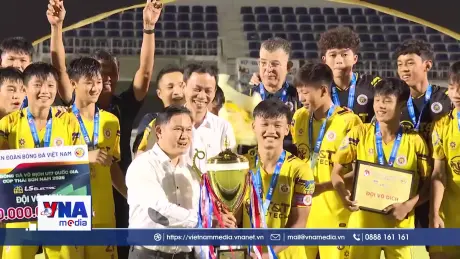 Hà Nội giành chức vô địch tại Giải Bóng đá U17 Quốc gia 2025
