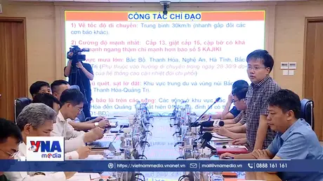 Bão Bualoi có thể gây đa thiên tai cho đất liền