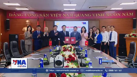 Lễ ký kết Hợp tác với Đài Phát thanh truyền hình Sơn Đông