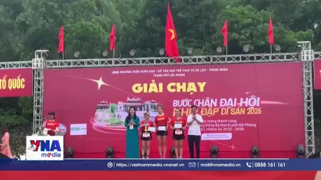 Hơn 1.200 người tham gia giải chạy tại di tích Côn Sơn - Kiếp Bạc
