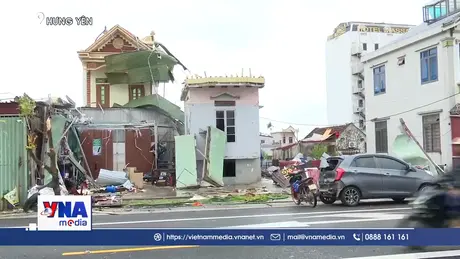 Hưng Yên khẩn trương khắc phục hậu quả giông lốc