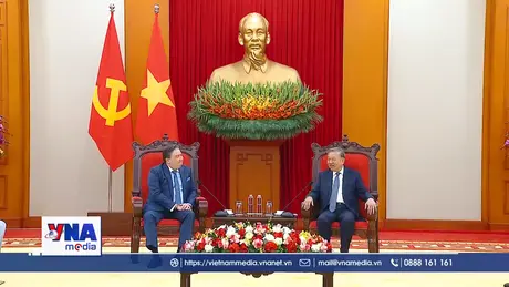 Tổng Bí thư Tô Lâm tiếp Đại sứ Hoa Kỳ Marc Knapper
