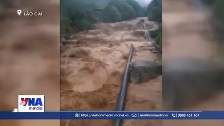 Thiệt hại do hoàn lưu bão số 10 tại Lào Cai