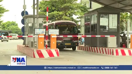 Vận hành thu phí không dừng, không dùng tiền mặt tại bến xe khách
