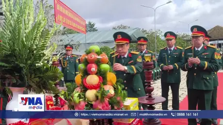 Vĩnh Long: Truy điệu và an táng 31 hài cốt liệt sĩ