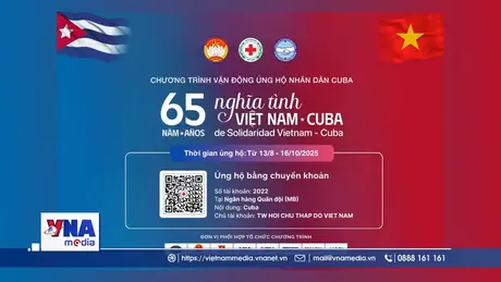 Cuộc vận động ủng hộ nhân dân Cuba – Nghĩa tình son sắt