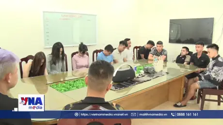 Bắt giữ 17 đối tượng tổ chức sử dụng trái phép chất ma tuý