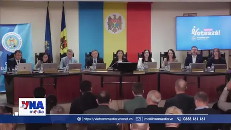 Đảng cầm quyền giành chiến thắng trong cuộc bầu cử ở Moldova