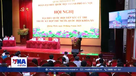 Tổng Bí thư Tô Lâm tiếp xúc cử tri 9 xã của Hà Nội