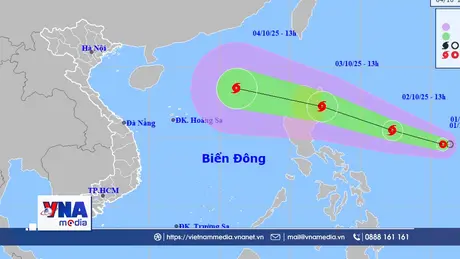 Tin áp thấp nhiệt đới gần biển Đông