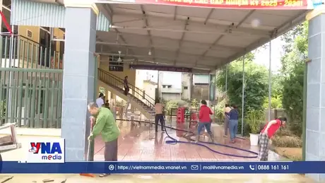 Hà Tĩnh xử lý môi trường, phòng chống dịch bệnh sau mưa bão