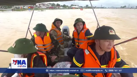 Thanh Hóa nỗ lực ứng cứu người dân vùng lũ