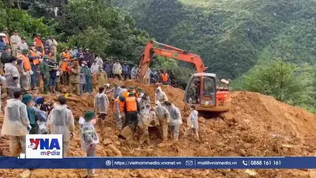 Tìm thấy thi thể đầu tiên trong vụ sạt lở đất tại Lũng Cú