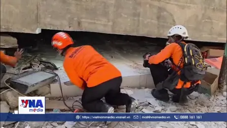 Indonesia nỗ lực tìm kiếm người mất tích trong vụ sập trường học