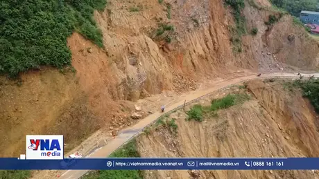 Phú Thọ đảm bảo an toàn giao thông tại các điểm sạt lở