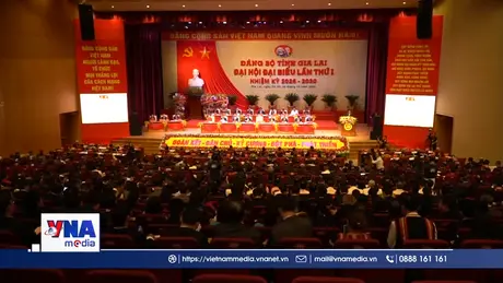 Khai mạc Đại hội Đảng bộ tỉnh Gia Lai lần thứ I