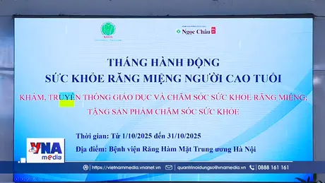 Chăm sóc sức khỏe răng miệng cho người cao tuổi - Thích ứng già hóa dân số