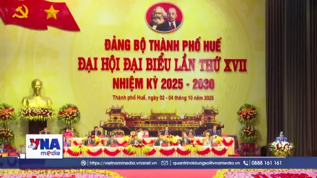 Khai mạc Đại hội Đảng bộ thành phố Huế lần thứ XVII