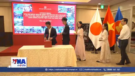 Đại sứ quán Việt Nam tại Nhật Bản phát động ủng hộ người dân trong nước