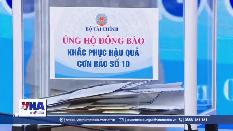 Bộ Tài chính phát động ủng hộ đồng bào bị thiệt hai do bão số 10