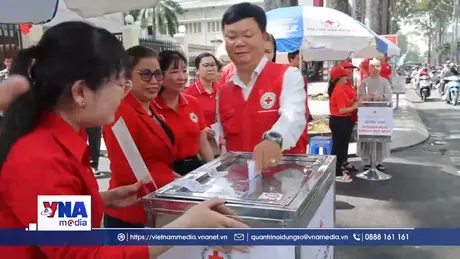 Hội Chữ Thập đỏ TP.HCM phát động quyên góp cứu trợ đồng bào vùng thiên tai