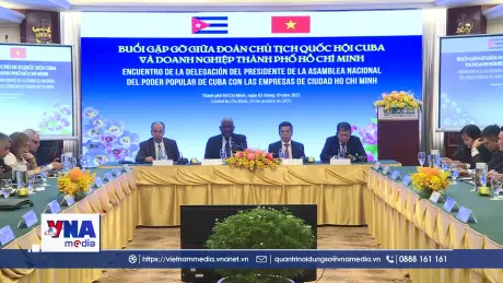 Chủ tịch Quốc hội Cuba gặp gỡ doanh nghiệp TP.HCM