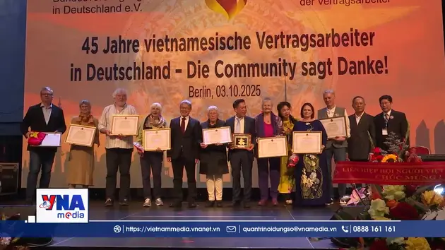 Cộng đồng Việt Nam kỷ niệm 45 năm hợp tác lao động Việt Nam - Đức