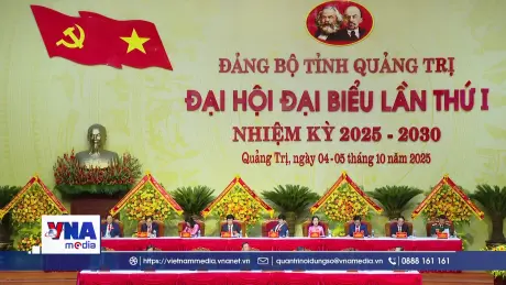 Khai mạc Đại hội Đảng bộ tỉnh Quảng Trị lần thứ I