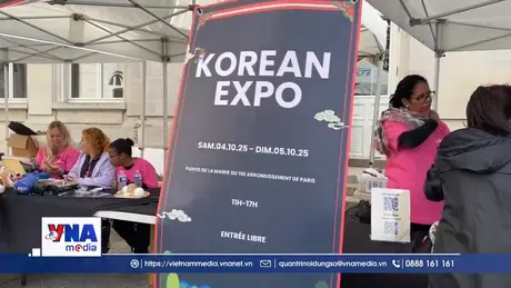 Lan tỏa văn hóa Việt Nam tại Korean Expo 2025 ở Pháp