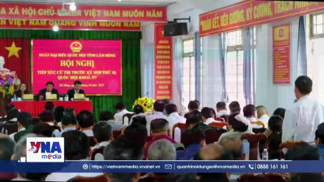 Trưởng Ban Nội chính Trung ương tiếp xúc cử tri Lâm Đồng