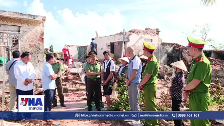 Quyết tâm ứng phó thiên tai, bảo đảm an toàn cao nhất cho nhân dân